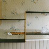Vintage modular wall shelf
