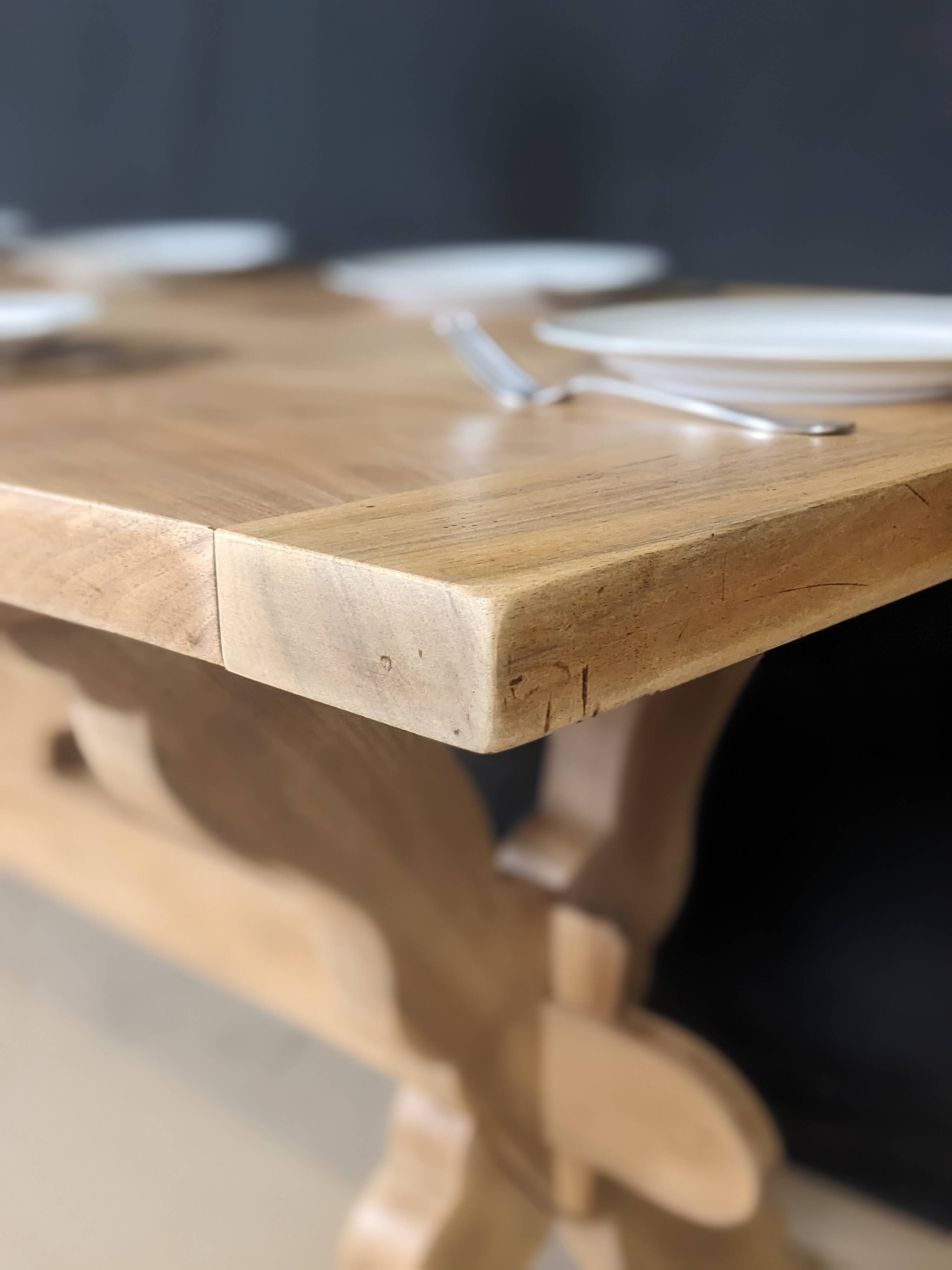 Antique walnut table - Renovated