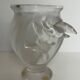 Vase en cristal dépoli Lalique