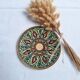 Hand-painted artisanal plate