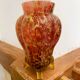 Large glass vase from Clichy
