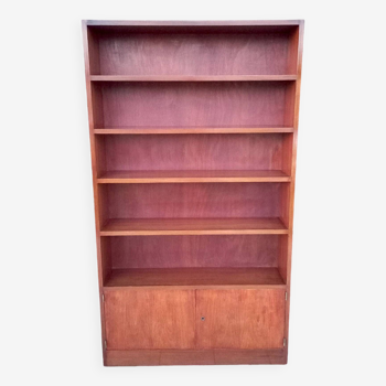 Early 20th century bookcase in solid mahogany