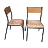 2 1960 Mullca 510 school chairs