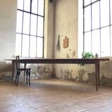 Vintage pine farm table