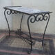 Wrought iron dessert