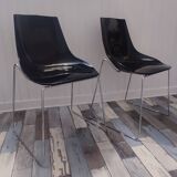 Pair of vintage Dal Segno designer chairs