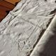 2 Art Nouveau monogrammed pillowcases