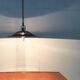 Vintage German Postmodern Metal Pendant Lamp from Cosack