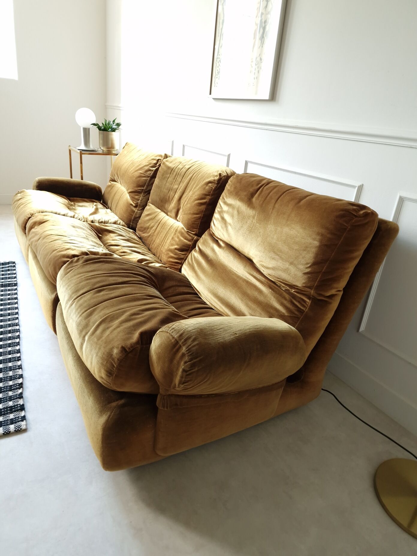 Vintage modular sofa