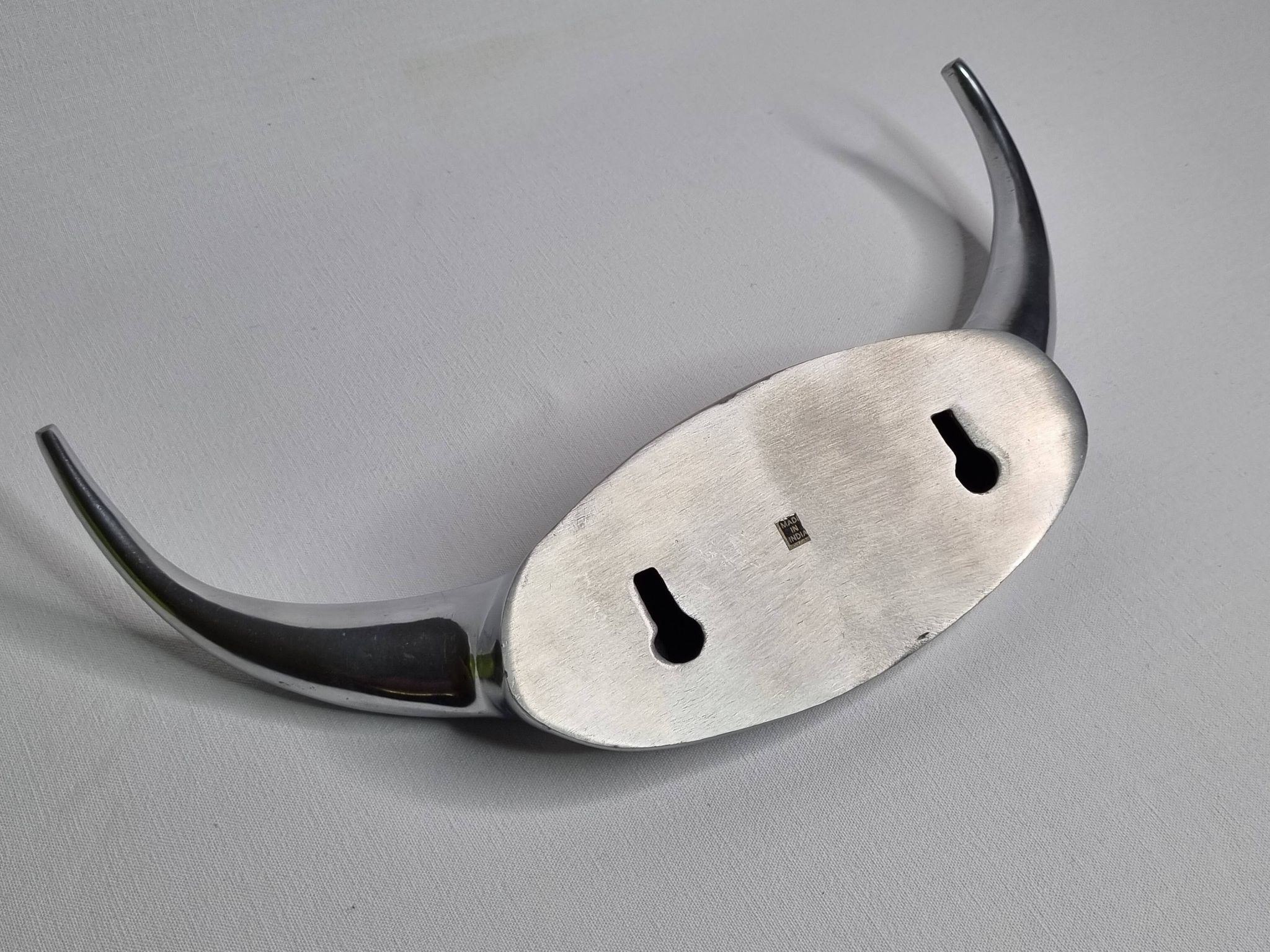 Horny Coat Hook, Aluminum Bull Head Wall Mount, The Conran Shop, 30 cm