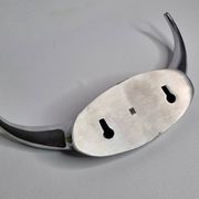Horny Coat Hook, Aluminum Bull Head Wall Mount, The Conran Shop, 30 cm