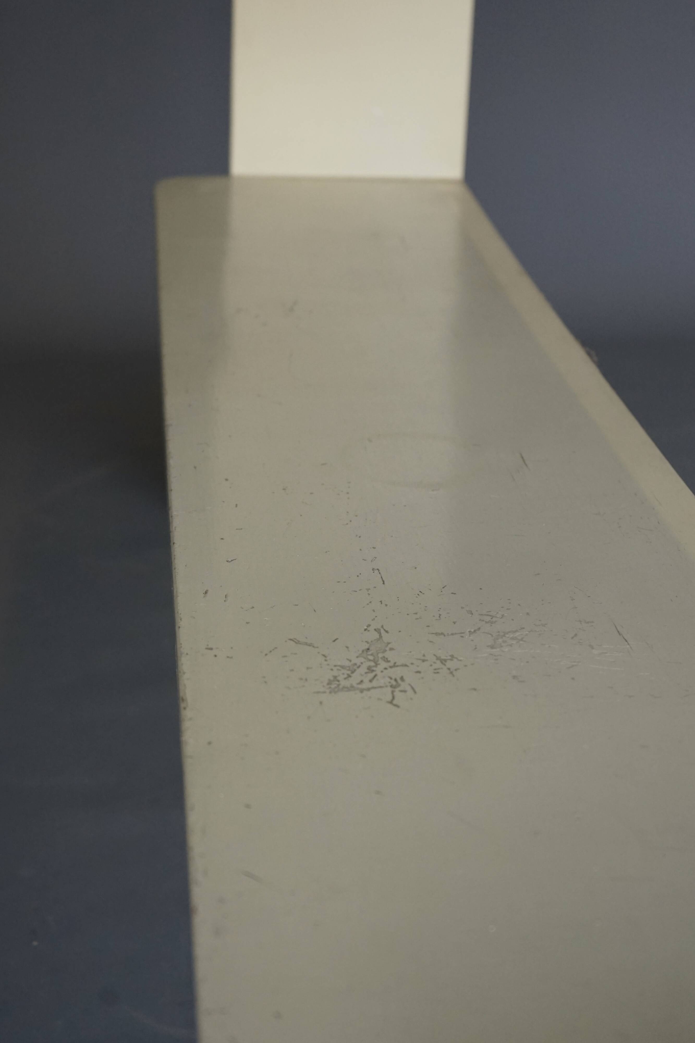 A Dutch wooden 1940s shelving unit in Modernist style