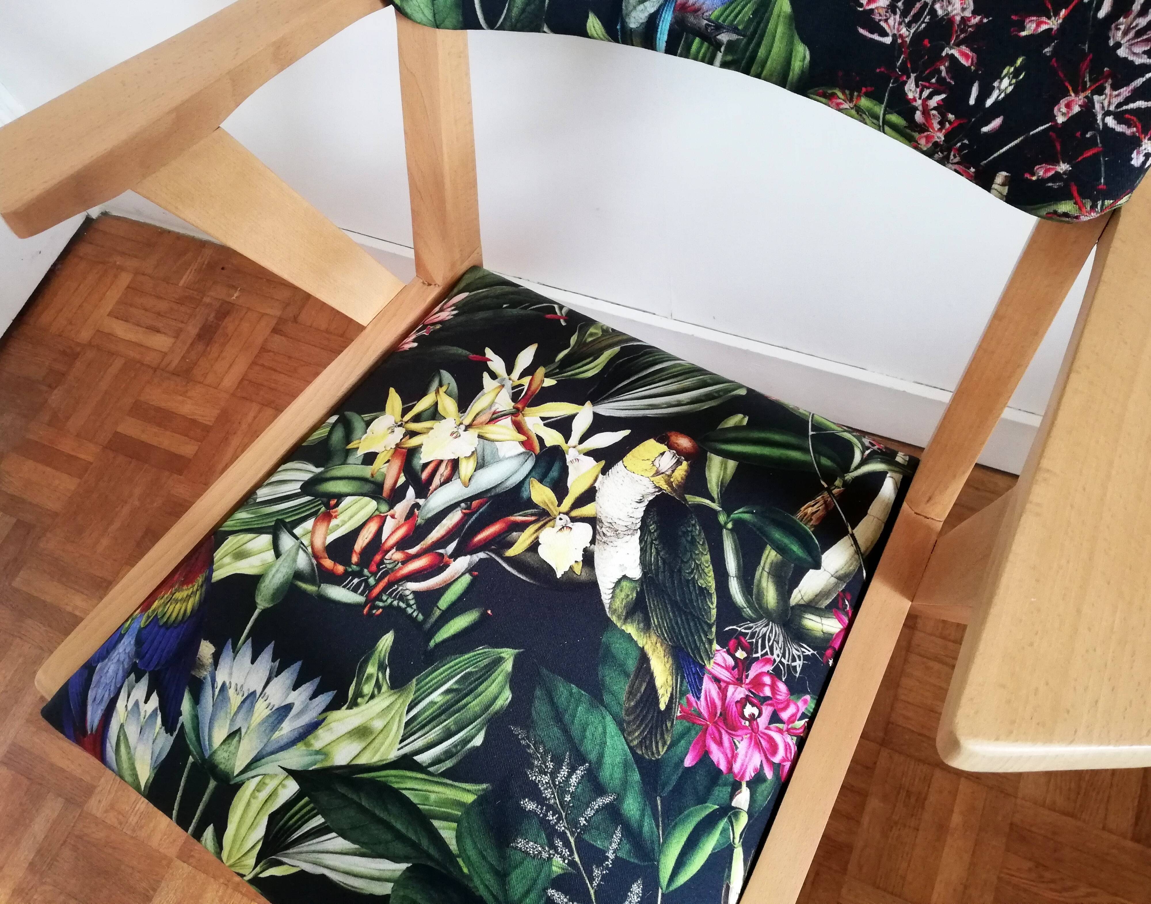 Chair bridge feet compass renovated jungle