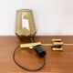 Set of 2 Smoked Glass Pendant Lamps by Glashütte Limburg