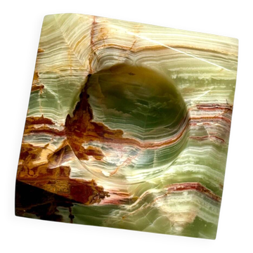 Vintage onyx ashtray