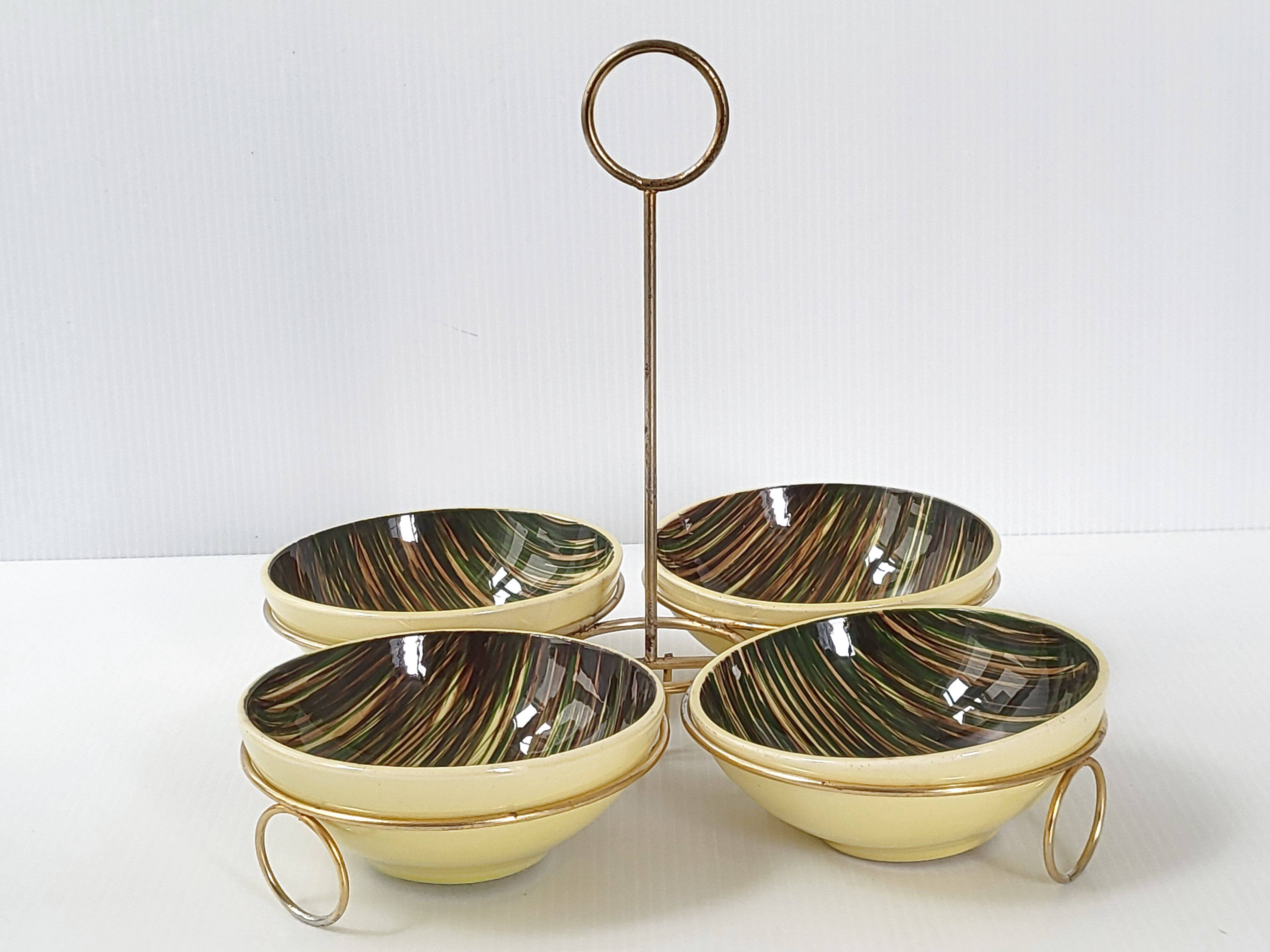Saint-Clément vintage 1950s aperitif server