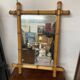 Old bamboo mirror early 20th century to hang