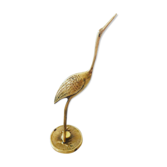 Heron brass statuette