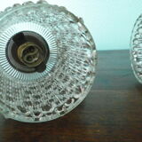 Pair of old sconces, brand Delmas