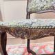 Armand henry pair of natural wood chairs stamped from the regency period