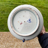 Earthenware cover pot of Gien XIXth