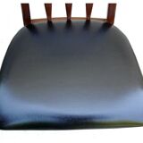 Set of 6 Danish chairs from Niels Koefoed Scandinavian EVA model 1960