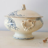 Soup bowl or salad bowl model Pornic, H. Boulenger & Cie, Terre de Fer, French manufacture