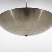 1930's Chrome Pendant Light by Designer Franta Anyz, Czechoslovakia