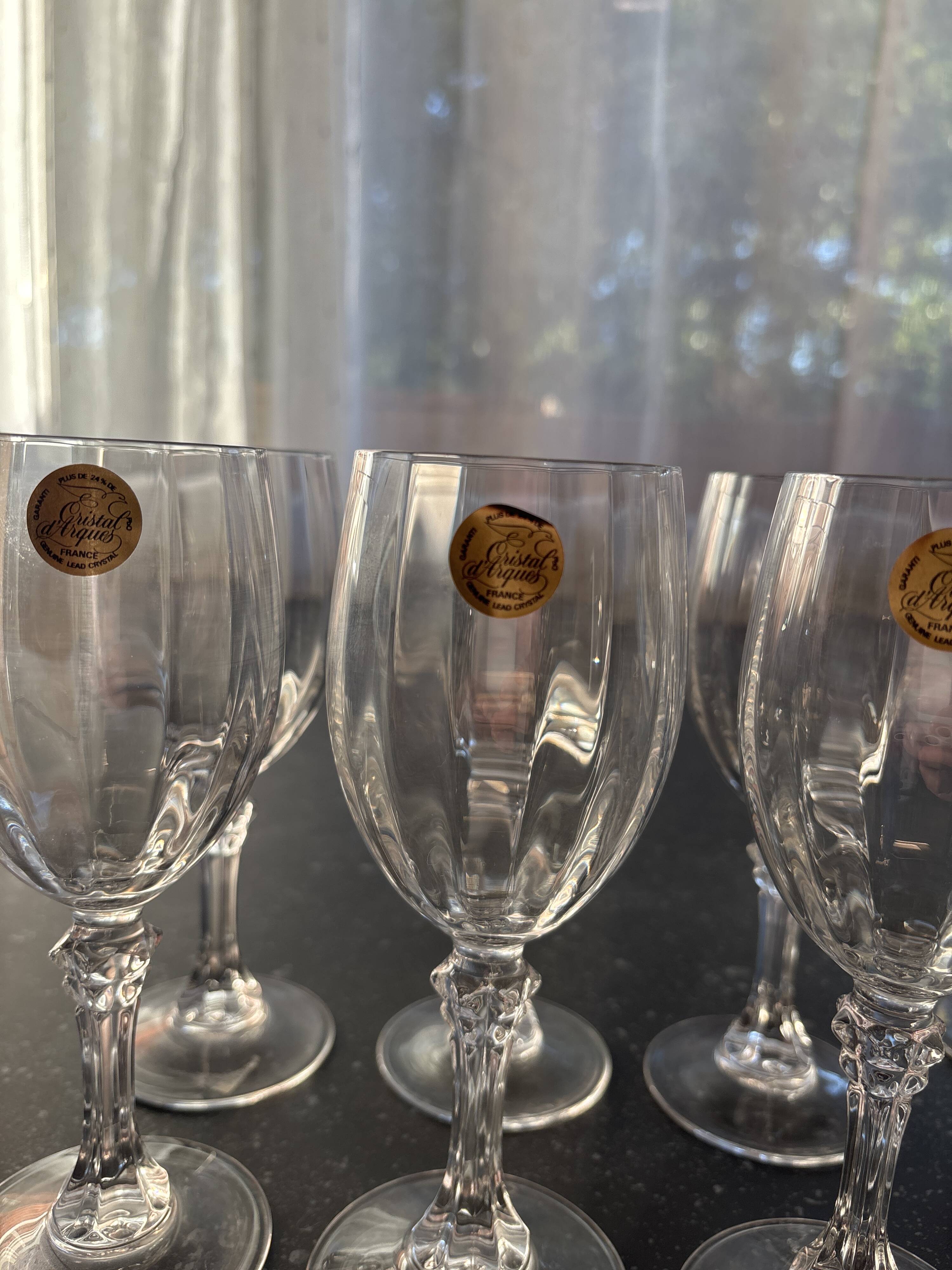 Verre à eau en cristal