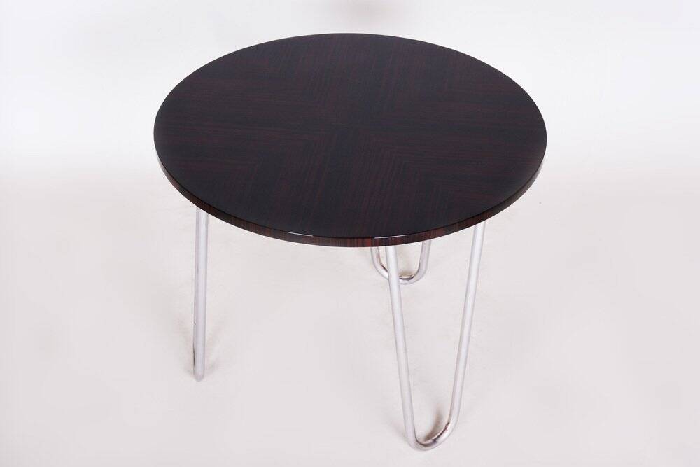 Bauhaus Round Coffee Table, 1940s