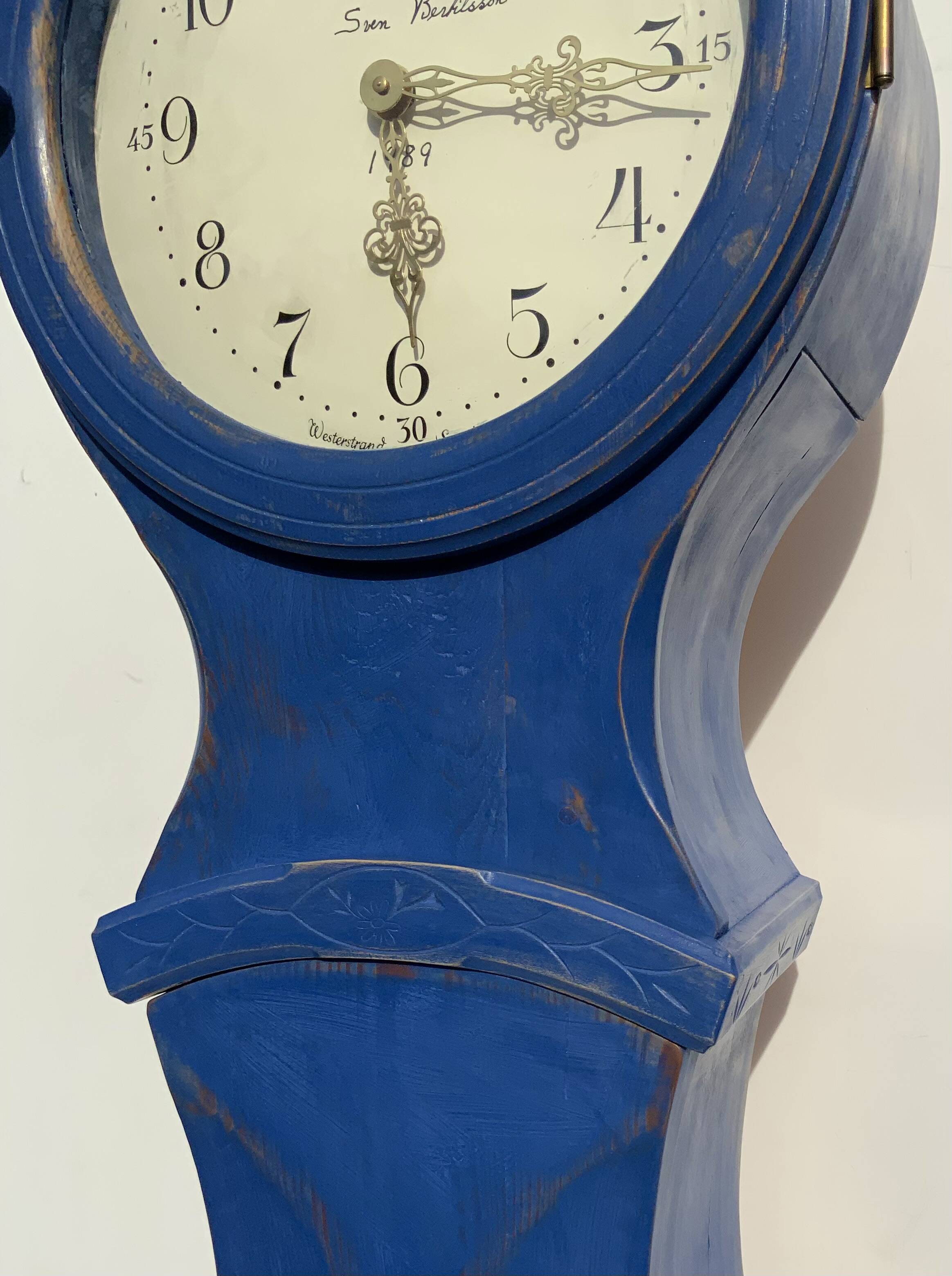 Vintage Mora Clock, 8 day Regulatotor Clock with Westerstrand by Sven Bertilsson