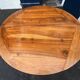 Directoire half-moon walnut table