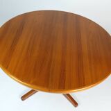 Vintage Teak Esstisch Dining Table Rund Erweiterbar Glostrup Danish Design