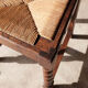 Set of 6 neo-Basque mulched chairs in the taste of Victor Courtray