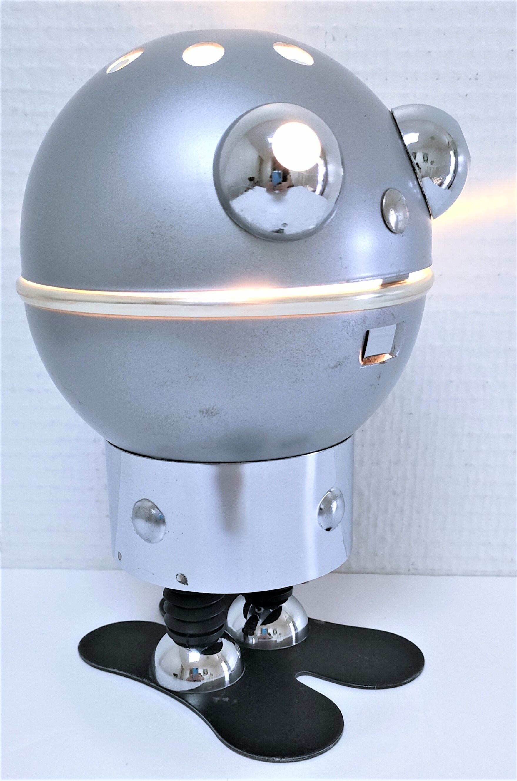 Robot lamp by Satco design Space Age 70s