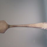 Silver serving spoon