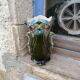 Vase Art nouveau en barbotine De Bruyn Fives Lille
