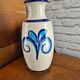 Vase vintage West Germany turquoise