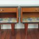 Paire de chevets vintage