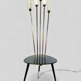 Vintage tripod 5-light floor lamp/reading lamp, 1960s