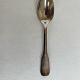12 small silver-plated metal spoons
