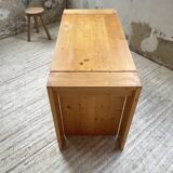 1970s pine desk