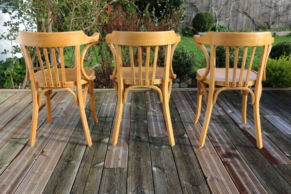 Fauteuil baumann hêtre clair