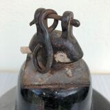 Industrial enamelled bowl suspension