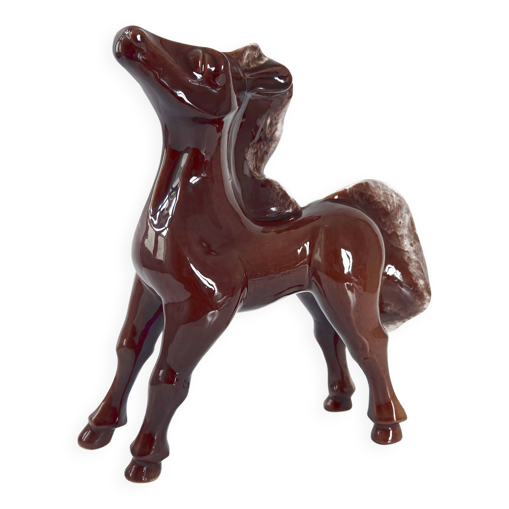 Vintage ceramic horse 1960