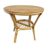 Rattan coffee table