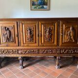 Medieval buffet / sideboard in Spanish Renaissance style