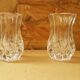 Pair Cristal D'Arques Vase Vintage Cut Crystal #B063