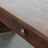 Antique English Pinewood Monastery Table from the 19th Century