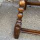 Art Deco 1930 Walnut Bench
